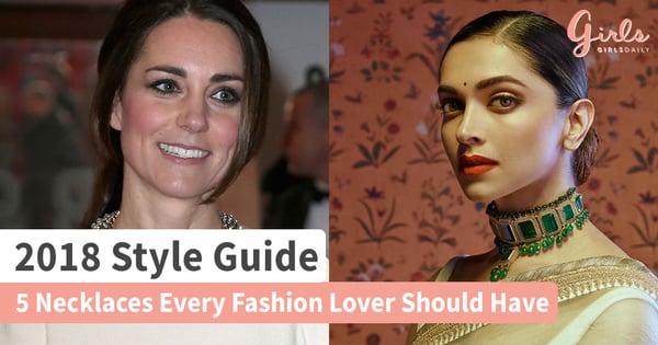 2018 Style Guide: Types of Necklaces You Should Own