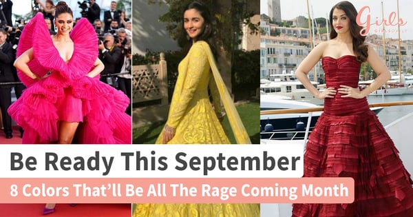 These 8 Colors Will Take September By Storm