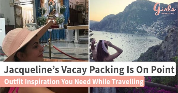 Jacqueline Fernandez Had The Cutest Outfits For Her Vacations In Italy