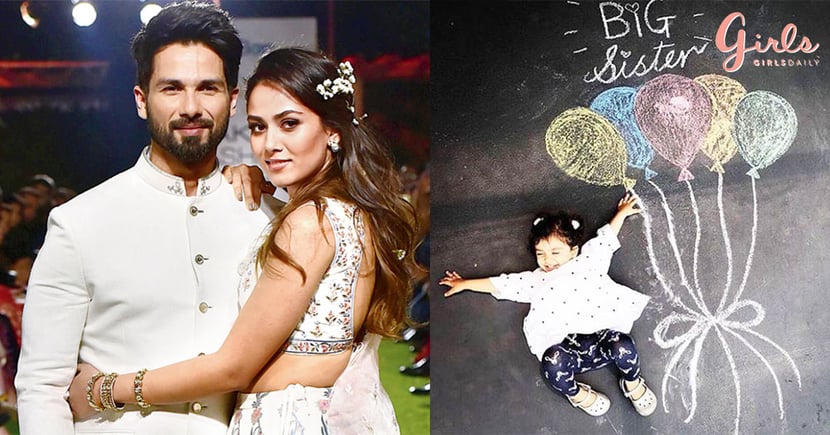 Shahid Kapoor Just Revealed The Name Of His Baby Boy We Have His First Picture Girlstyle India Shahid kapoor on friday took to twitter to announce the name of his second shahid and mira, who have a daughter misha kapoor, were blessed with a baby boy on september 5.