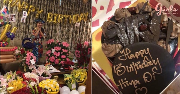 Glamorous Hina Khan And Her Low-Key Birthday Celebrations!!