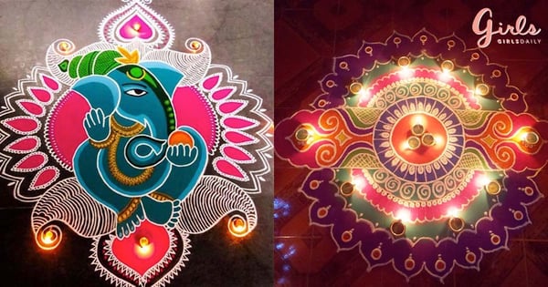 21 Different Rangoli Designs For This Diwali Celebrations