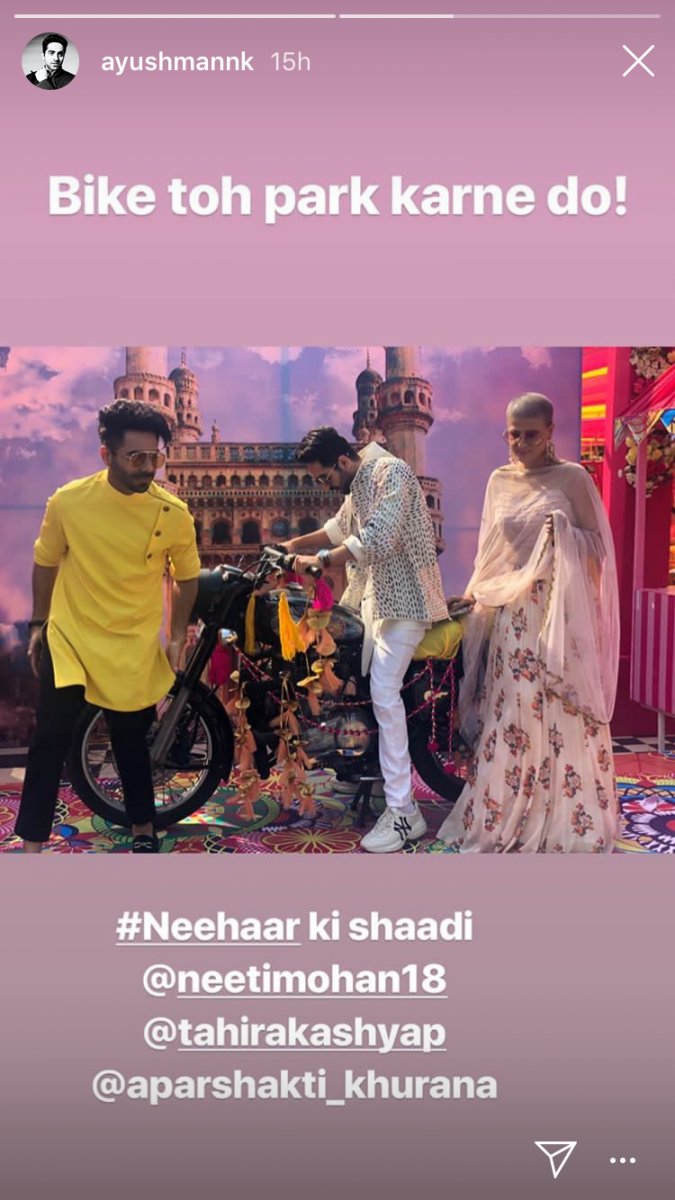 Screenshot from Instagram