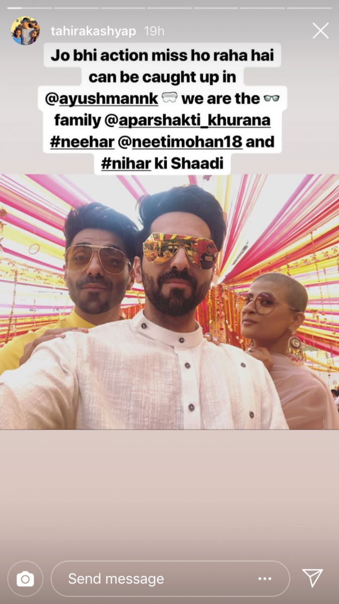 Screenshot from Instagram