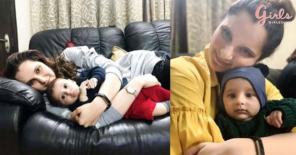 Sania Mirza Posing With Her Cutie-Patootie Son *Izhaan* Will Blow Away Your Monday Blues