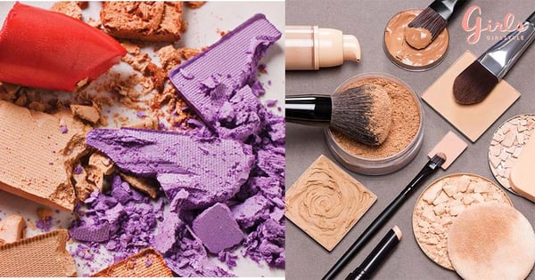 2 Quick & Hassle-Free Ways To Fix Broken Makeup Products!!