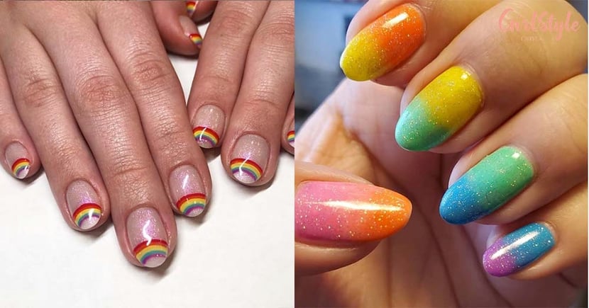 21 Gorgeous Pride Month Inspired Nail Arts That You Can Do To Support Love Girlstyle India