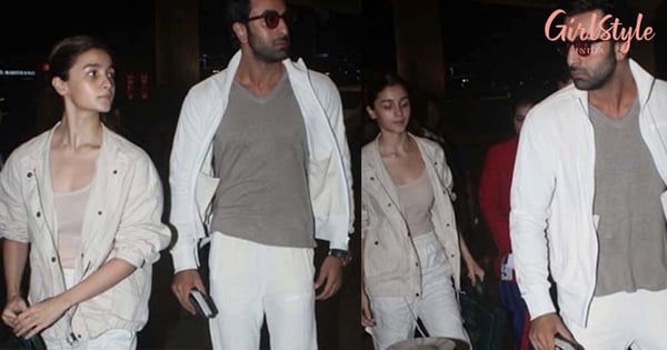 Alia Bhatt & Ranbir Kapoor Are Twinning & They Look Like The Ultimate B-Town #FashionCouple