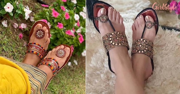 10 Stylish Kolhapuri Chappals For Every Desi Girl Out There!  