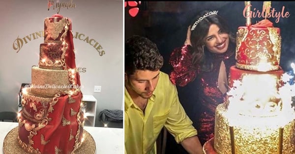 Nick Jonas Pays Whooping 3.5 Lacs For PeeCee's Better Than Dreams 5 Tiered Birthday Cake!!
