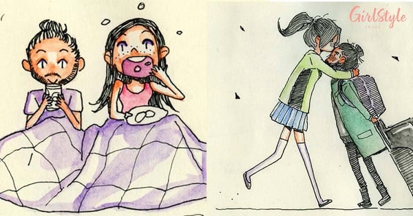 These Illustrations Perfectly Capture The Joy And Struggles Of A Long-Distance Relationship