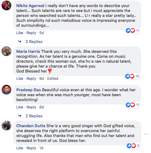 Screenshot from Facebook