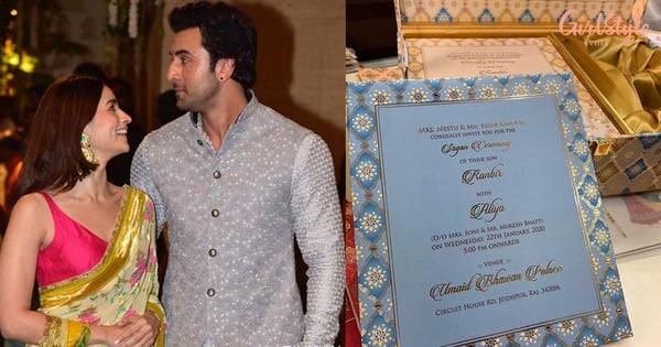 Alia And Ranbir's Fake Wedding Invitation Goes Viral, Actress Has A Hearty Reaction