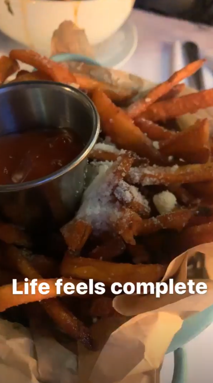 Screenshot from Instagram