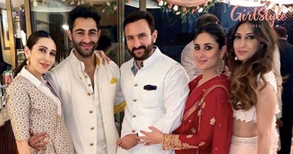 Kareena & Karisma Sizzle In Traditional Outfits At Cousin Armaan Jain's Roka Ceremony