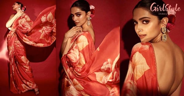 Deepika's Red Sabyasachi Saree Is Perfect For Your Friend's Wedding Festivities