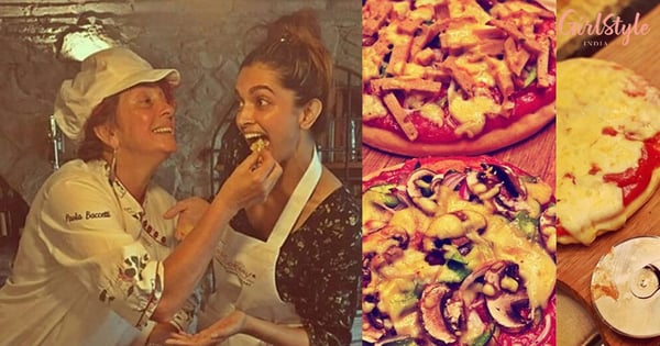 Cheesy Lover! Deepika Makes Pizza For Ranveer & Here We Are Feeling Lazy To Cook Daal Chawal