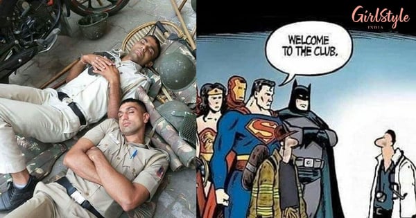 This Pic Of Cops Sleeping On Ground Goes Viral, Internet Thanks Corona Warriors 