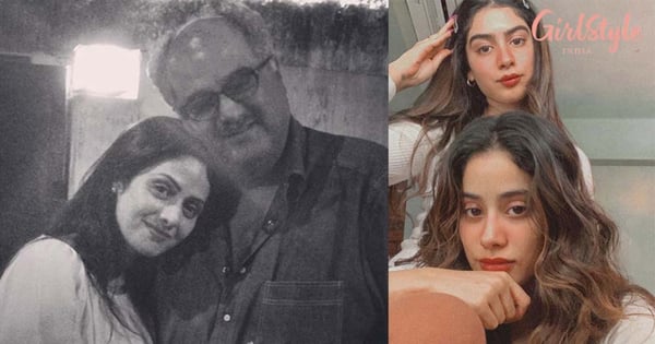 #TB: Janhvi Shares An Emotional Photo Of Sridevi & Boney Wishing Wedding Anniversary