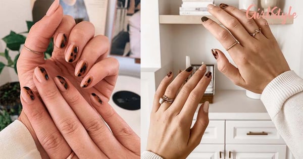 The Tortoiseshell Nail Trend is All Over Instagram & You Should Totally Try It Out At Home