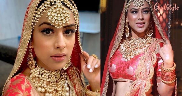 Nia Sharma Is A Beautiful Bride In These BTS Pics From Naagin 4 And We're Singing *Maar Dala*