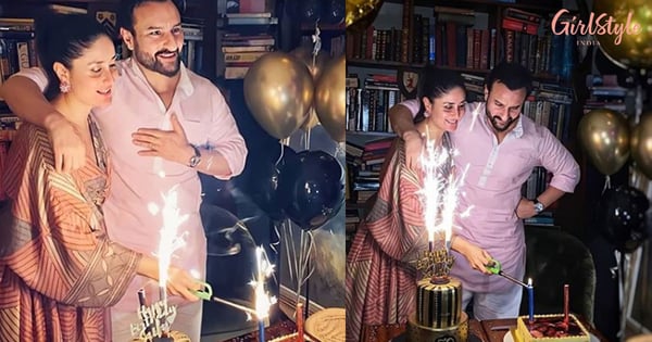 Sparkle Of My Life! Saif's Birthday Bash With Kareena Is All About Love, Cake & Balloons  