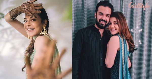 Kajal Aggarwal's Pre-Wedding Festivities Start, Bride-To-Be Looks Happy & Hearty