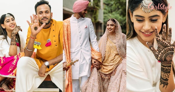 Love, Mehendi & More: Niti Taylor & Parikshit Bawa's Wedding Pics Looks Straight Out Of A Fairytale 