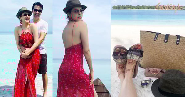 Kajal Aggarwal & Gautam Kitchlu Are Enjoying Their Honeymoon In Maldives, See Pics