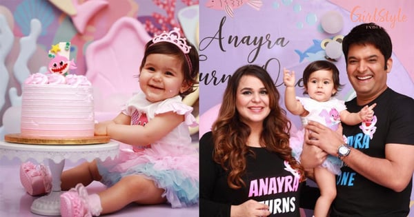 Kapil Sharma And Ginni Chatrath Celebrate Daughter Anayra's First Birthday, See Pics 