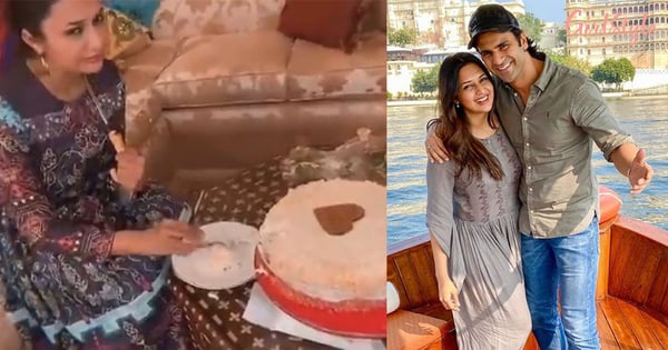 Divyanka Tripathi Celebrates Her Birthday With Husband Vivek Dahiya In Udaipur, See Pics