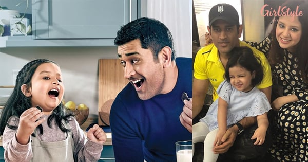 Ziva's First Ad With Daddy Cool Dhoni Is Sending The Internet Into A Meltdown 