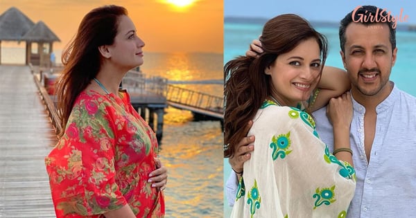Congratulations: Dia Mirza Announces Pregnancy, Flaunts Baby Bump In Maldives 
